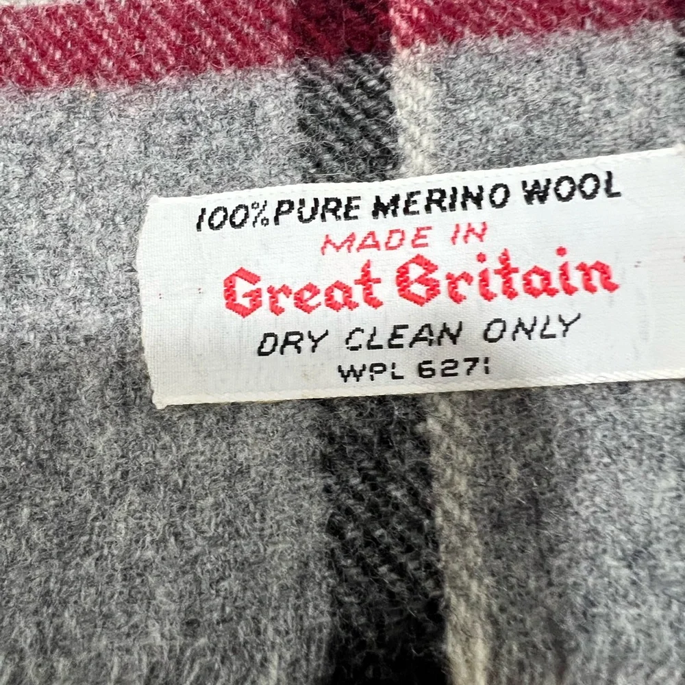 Merino 100% Wool Scarf made in Great Britain